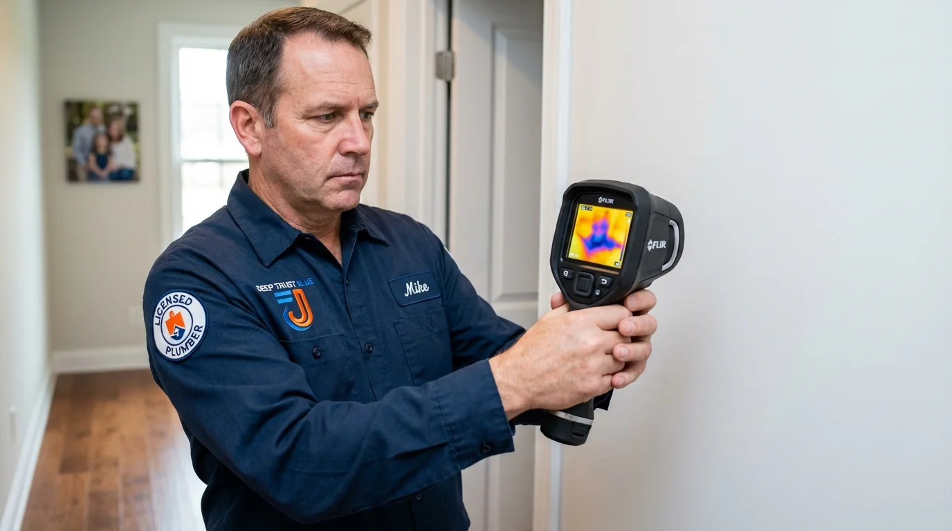 Thermal imaging leak detection by Johns Plumbing LLC in Longboat Key